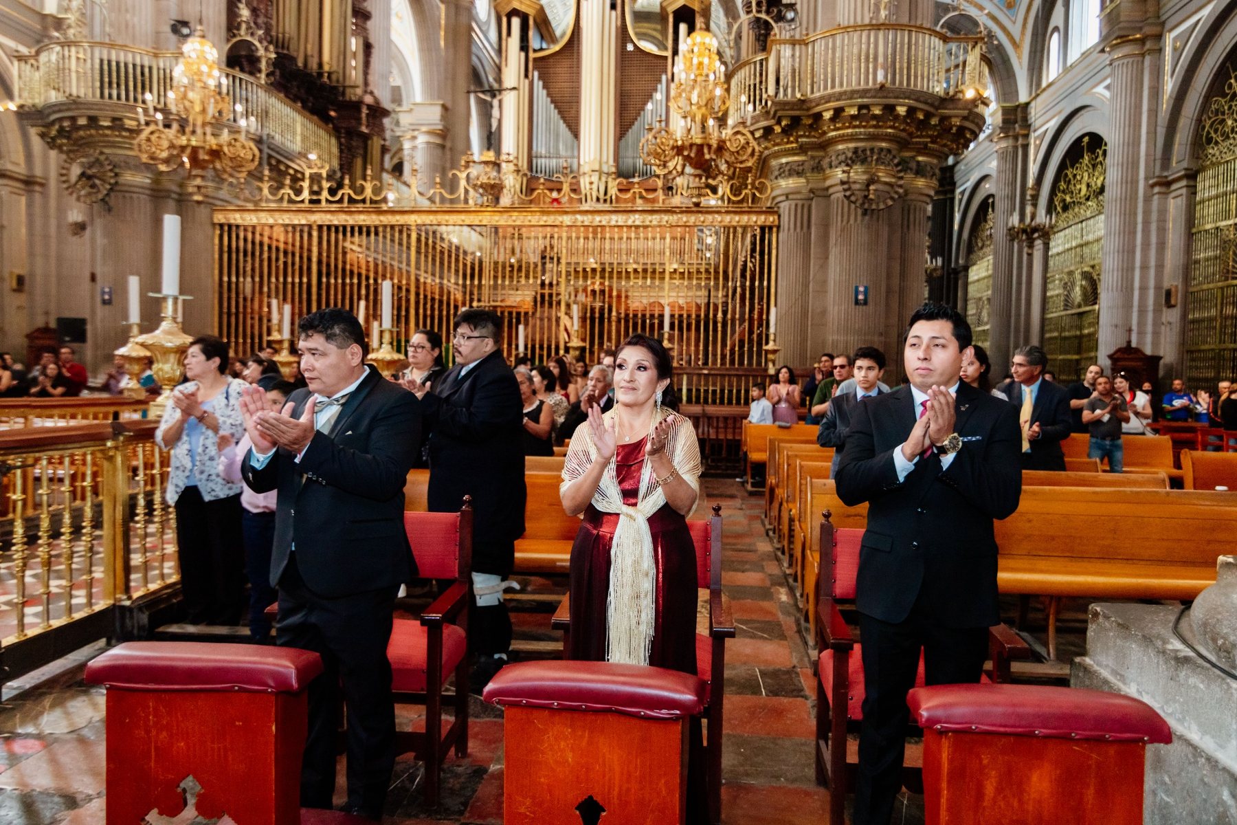 Boda de Ángel & Mildred en Catedral de Puebla · Hotel Posada Señorial, Cholula