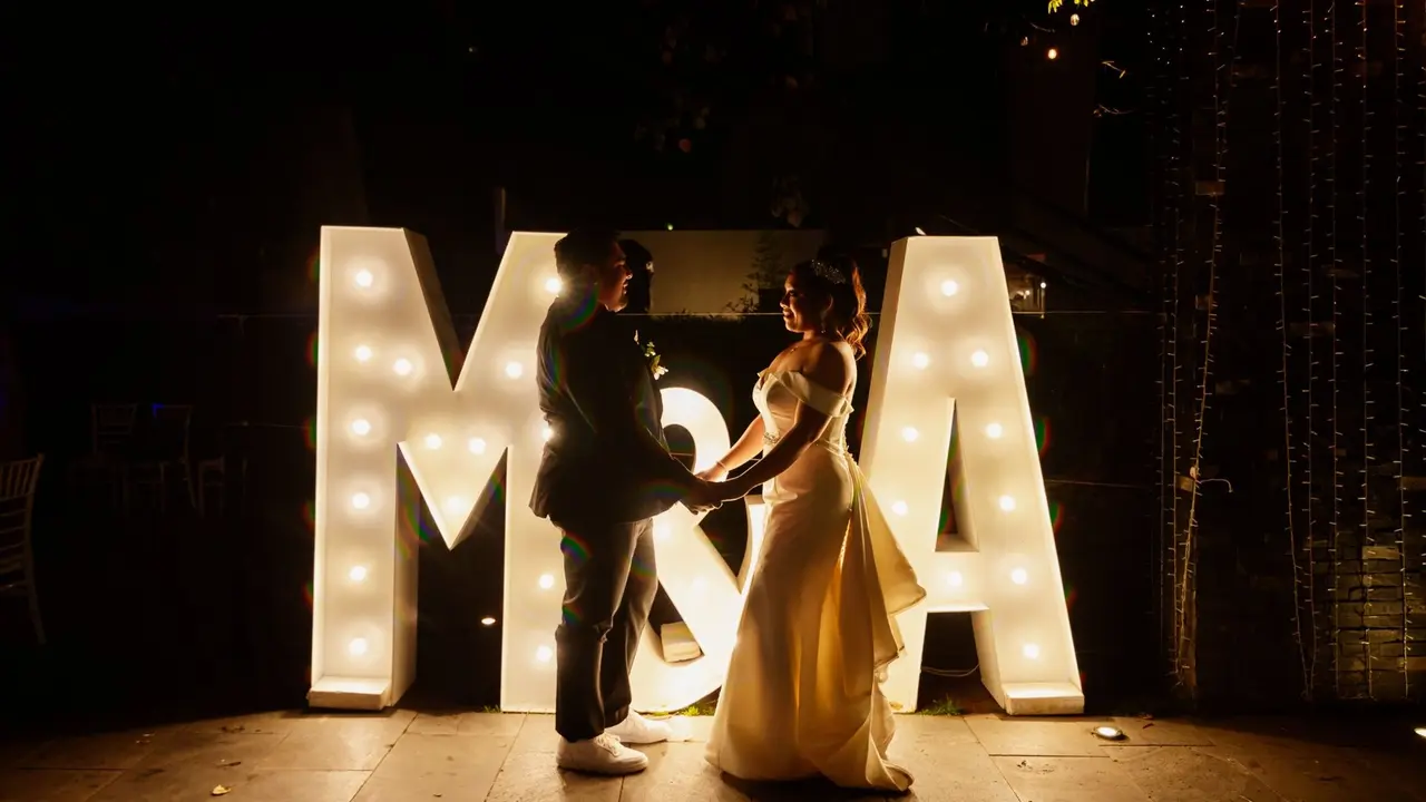 Portada del video de boda de Ángel y Mildred