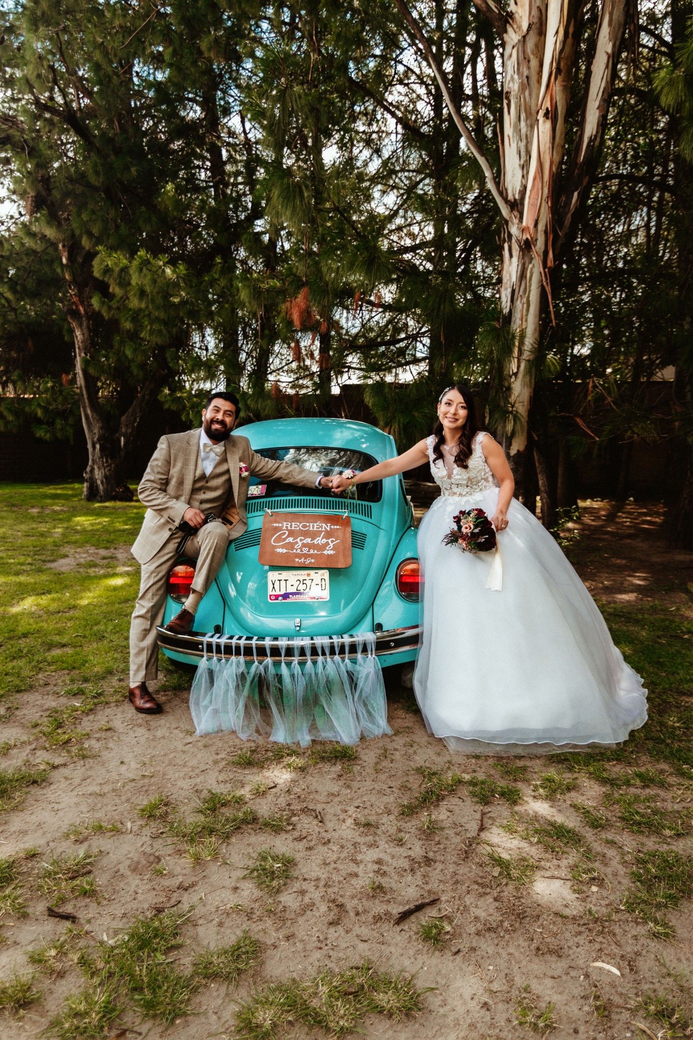 Boda de Arianna & Javier en Recepciones Casa 57 · Tlaxcala