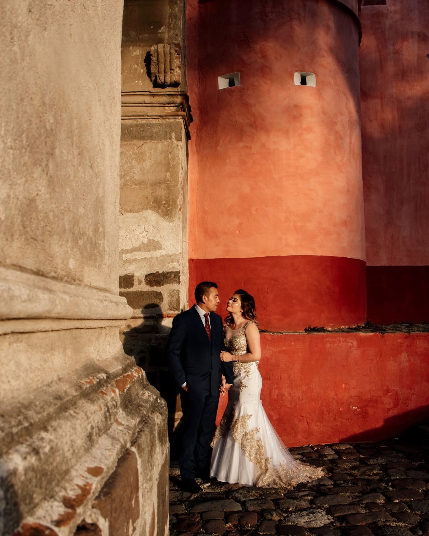 Sesión de boda en locación histórica