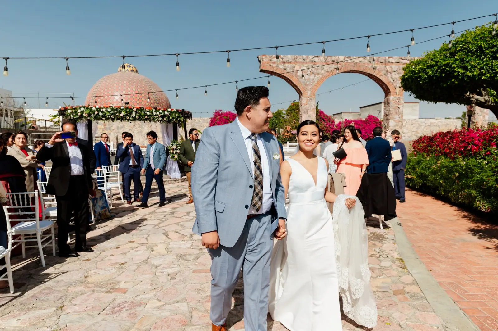 Ceremonia religiosa de Carlos y Elizabeth