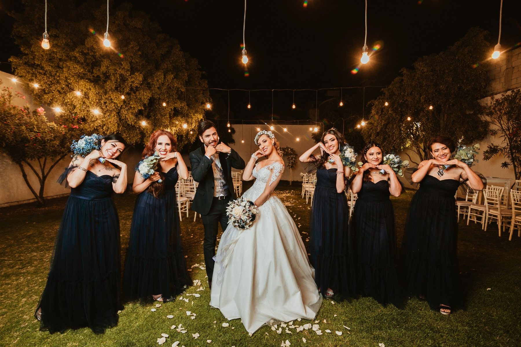 Momento documental de la boda