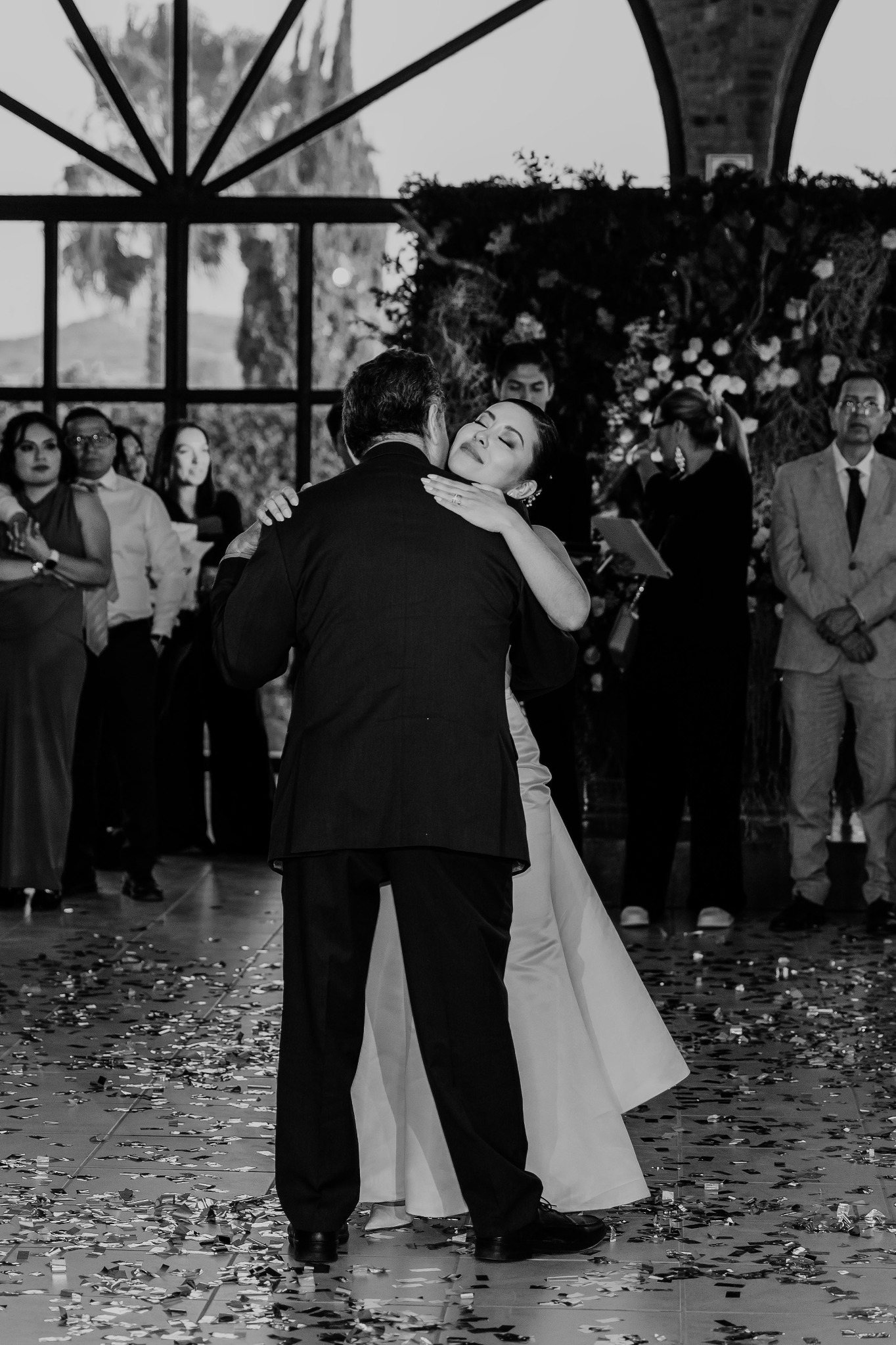 Novia entrando a ceremonia